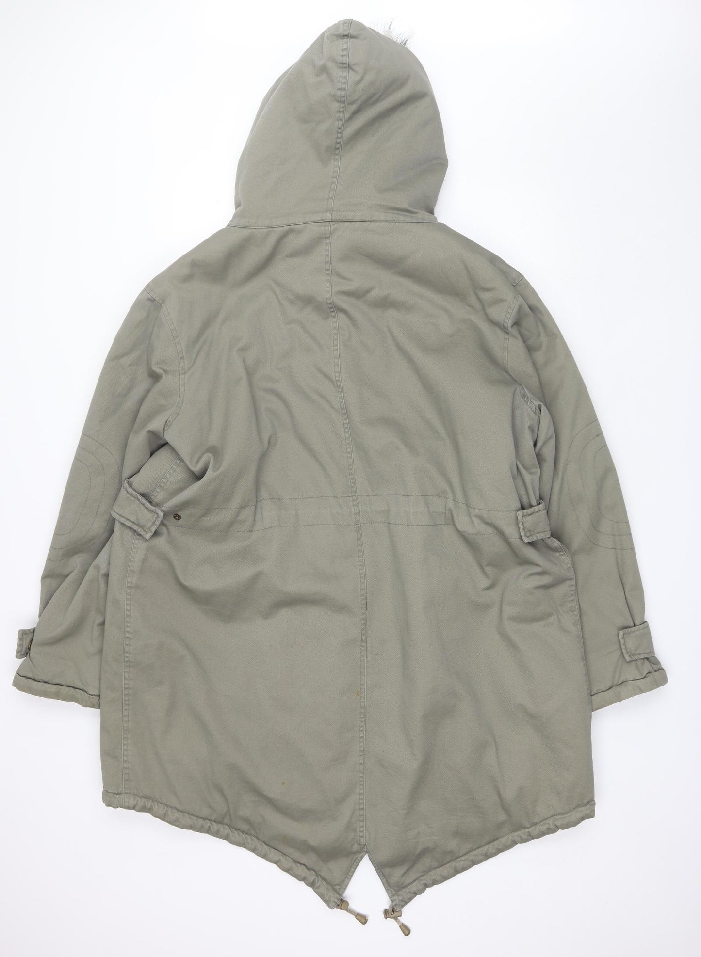 For Women Womens Green   Parka Jacket Size 24