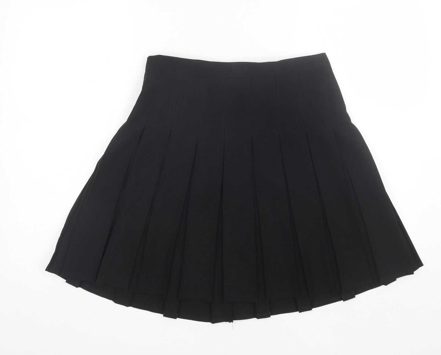 Dean schoolwear Girls Black  Polyester Pleated Skirt Size 11 Years  Regular  - Size 30