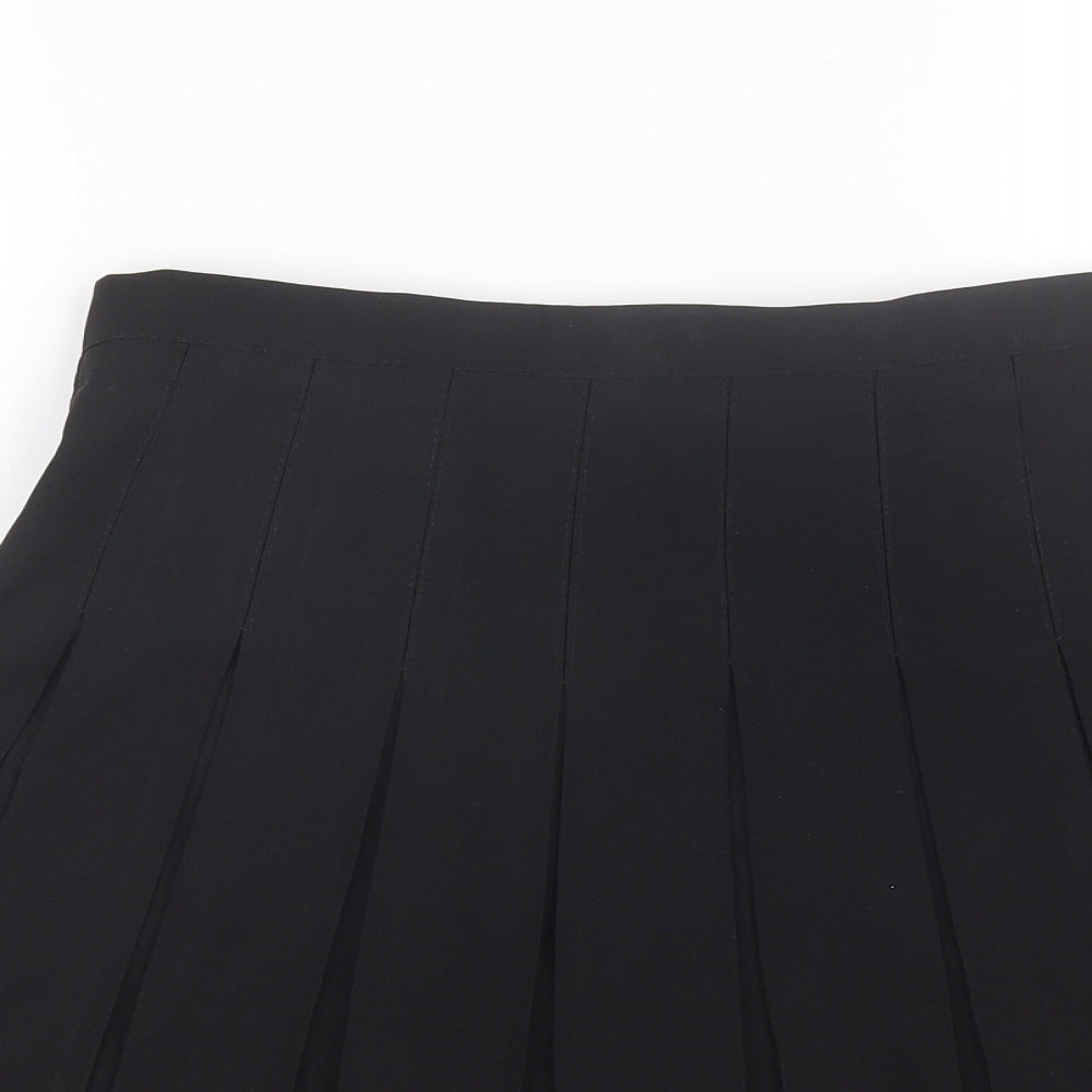 Dean schoolwear Girls Black  Polyester Pleated Skirt Size 11 Years  Regular  - Size 30