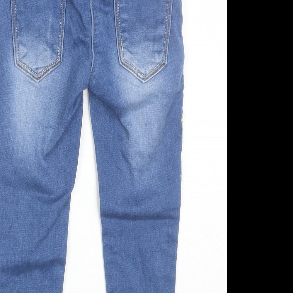 Nutmeg Baby Blue  Cotton Jogger Jeans Size 18-24 Months