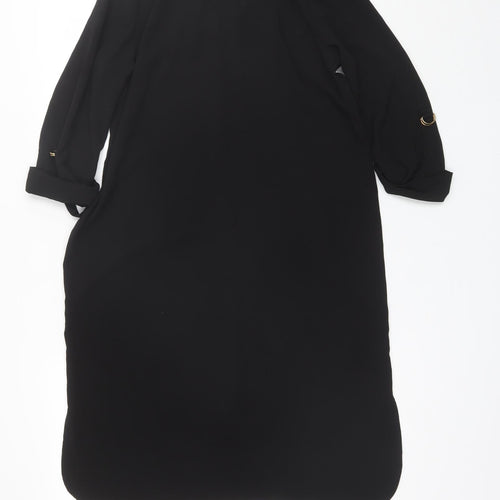 Atmosphere Womens Black  Viscose Shift  Size 10  V-Neck