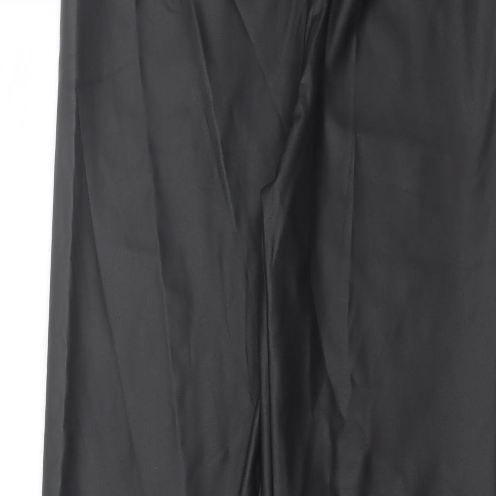Yu & Me Womens Black  Polyamide Jogger Leggings Size L L28 in