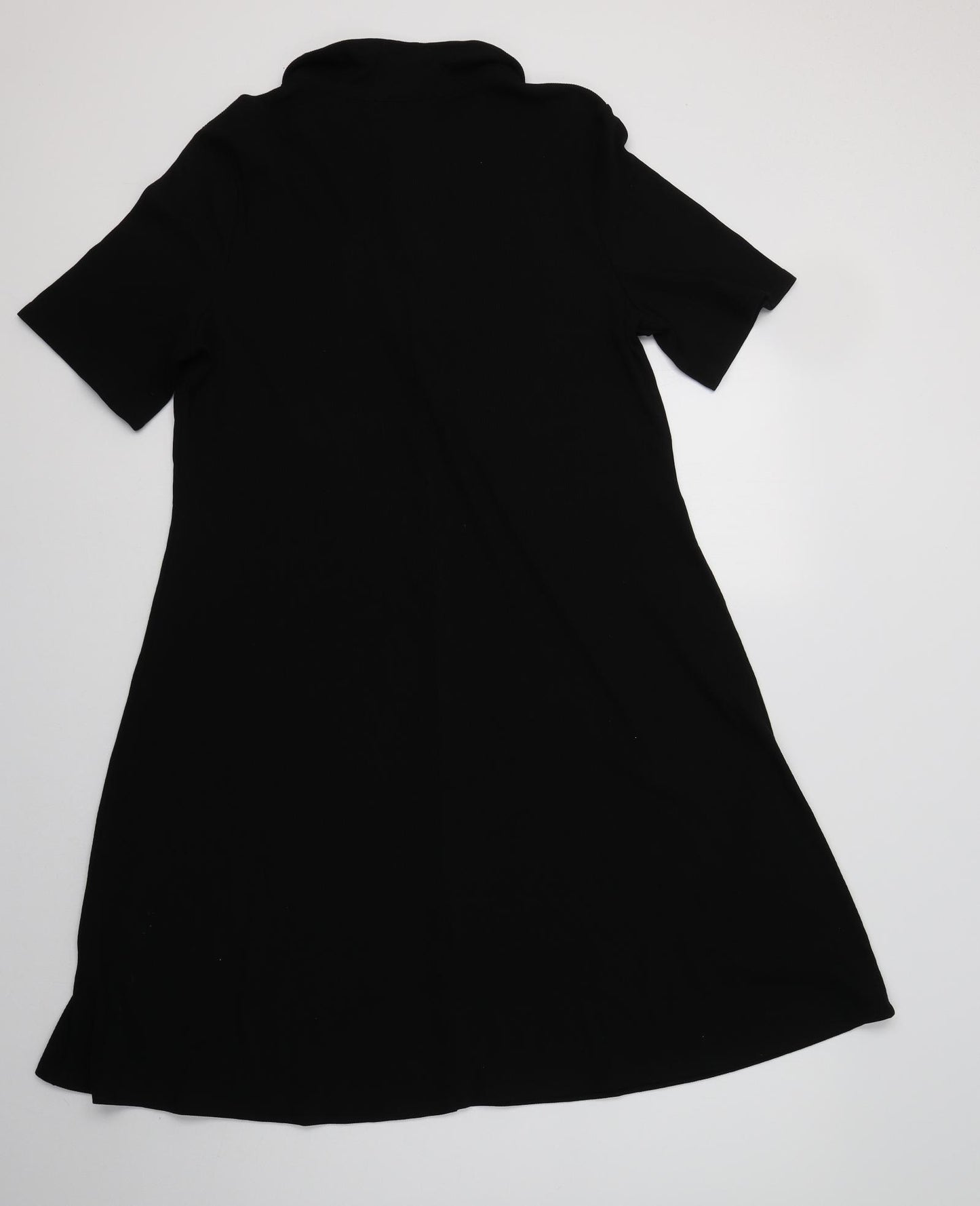 Primark Womens Black  Polyester Fit & Flare  Size 20  Collared