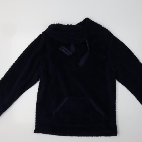 Avenue Womens Blue  Polyester Top Lounge Set Size M
