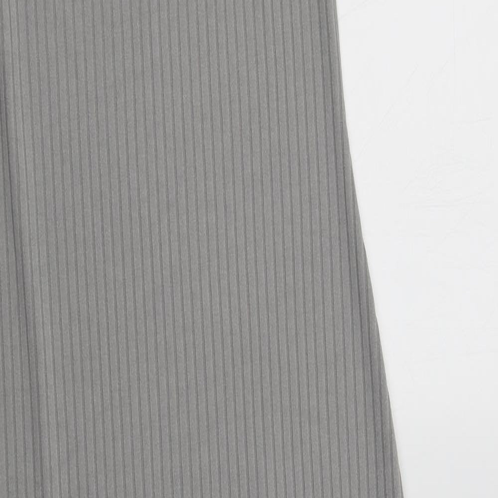I SAW IT FIRST Womens Grey  Polyester Tank Dress  Size 12  Round Neck