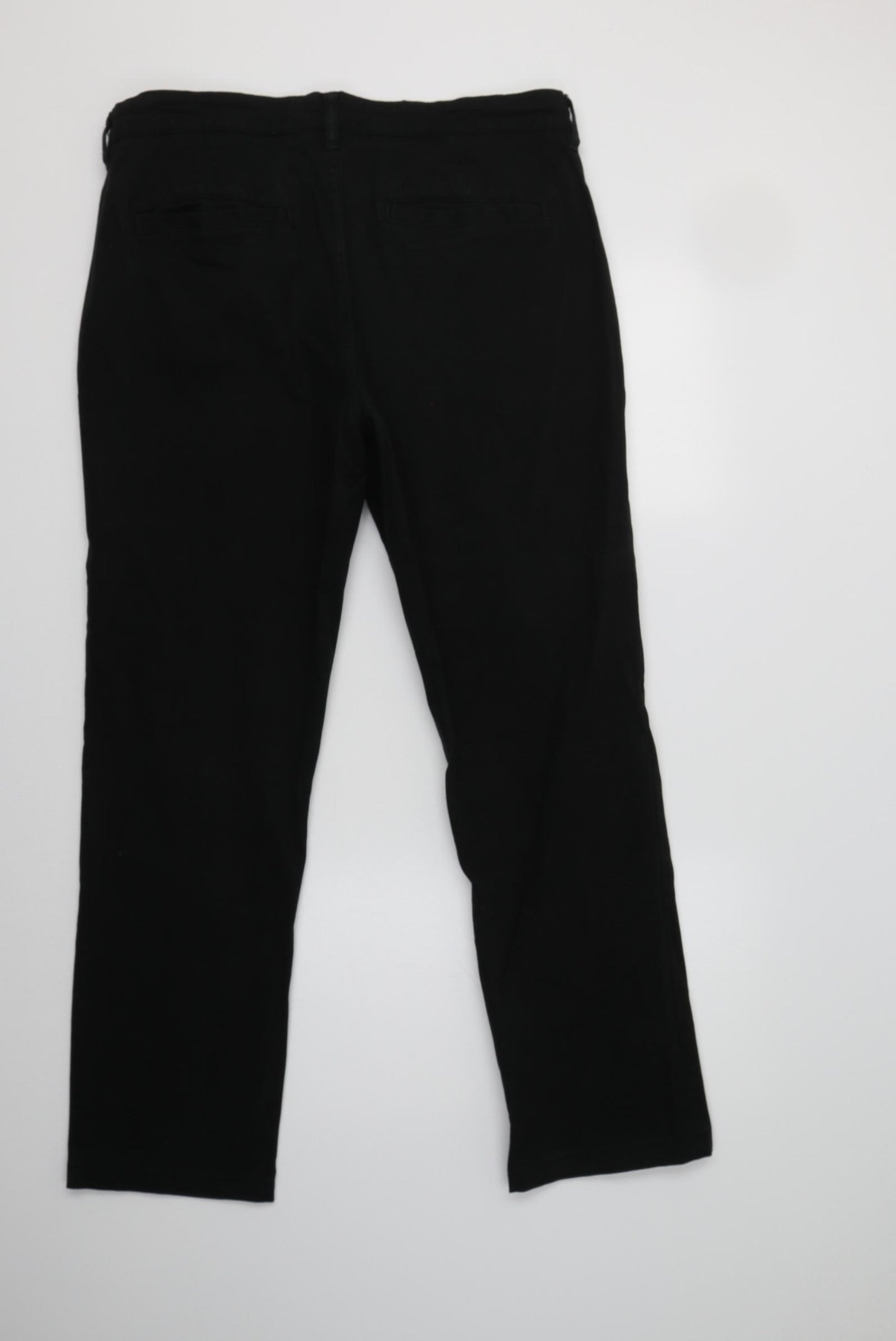 F&F Mens Black  Cotton Chino Trousers Size 36 L36 in Regular