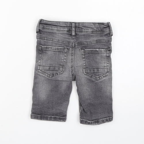 Denim Co Boys Grey  Cotton Cropped Jeans Size 18-24 Months
