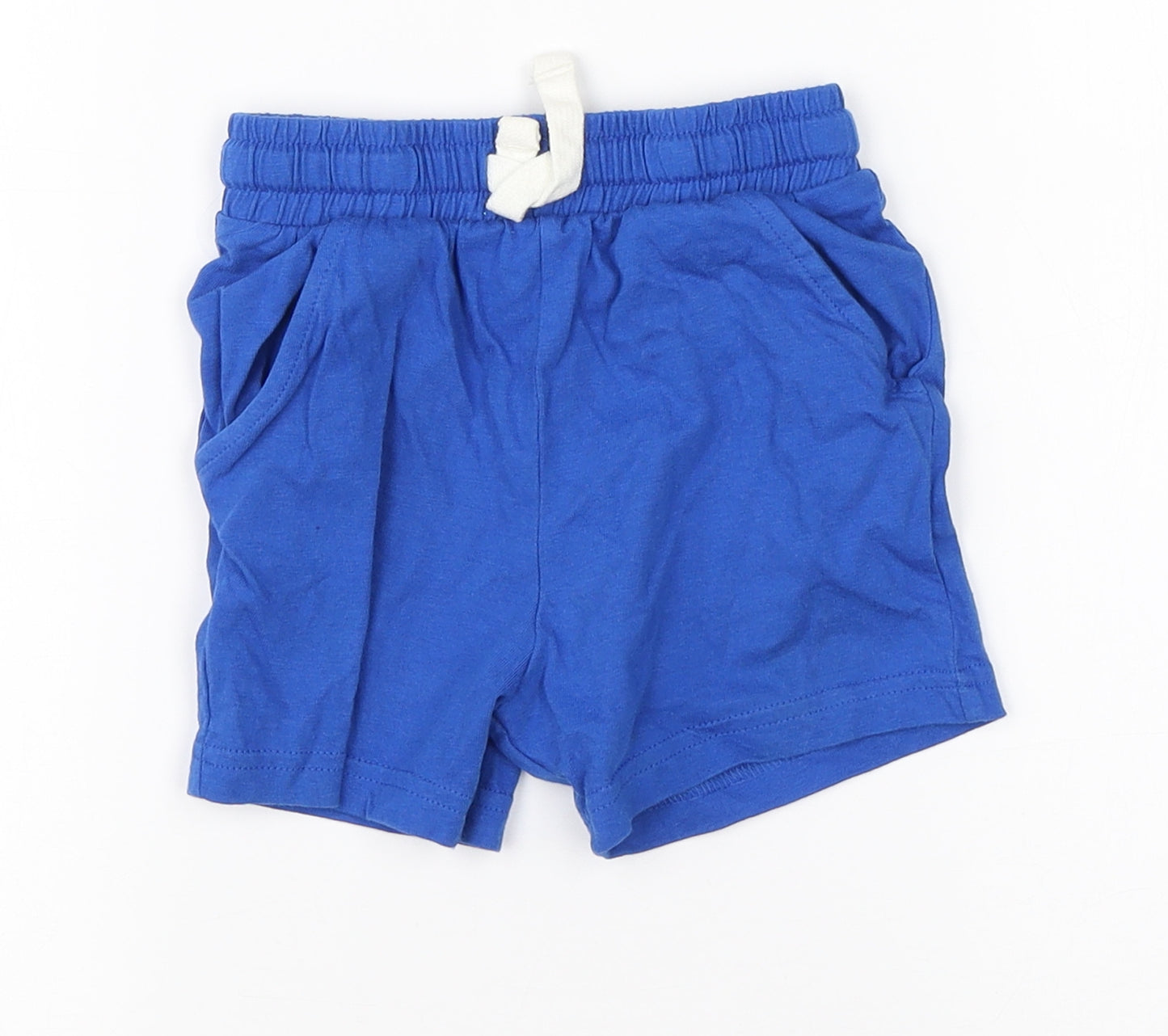 TU Boys Blue  Cotton Sweatpants Trousers Size 12-18 Months
