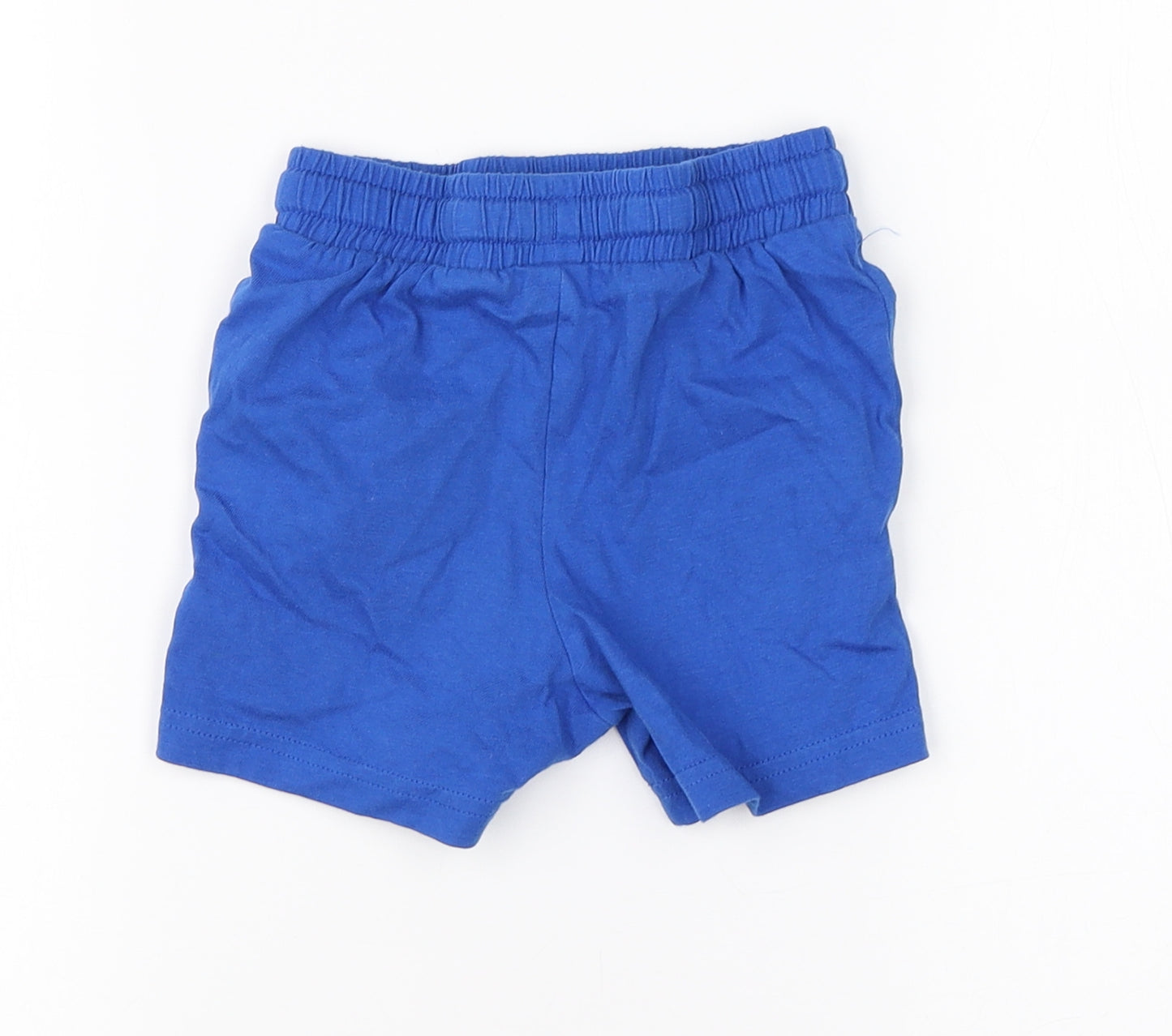 TU Boys Blue  Cotton Sweatpants Trousers Size 12-18 Months