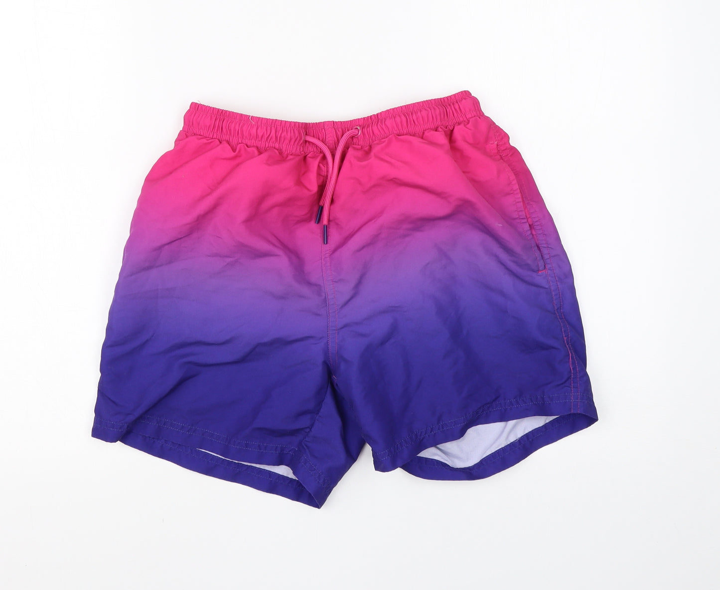 Primark Mens Pink  Polyester Athletic Shorts Size S  Regular  - swim trunks