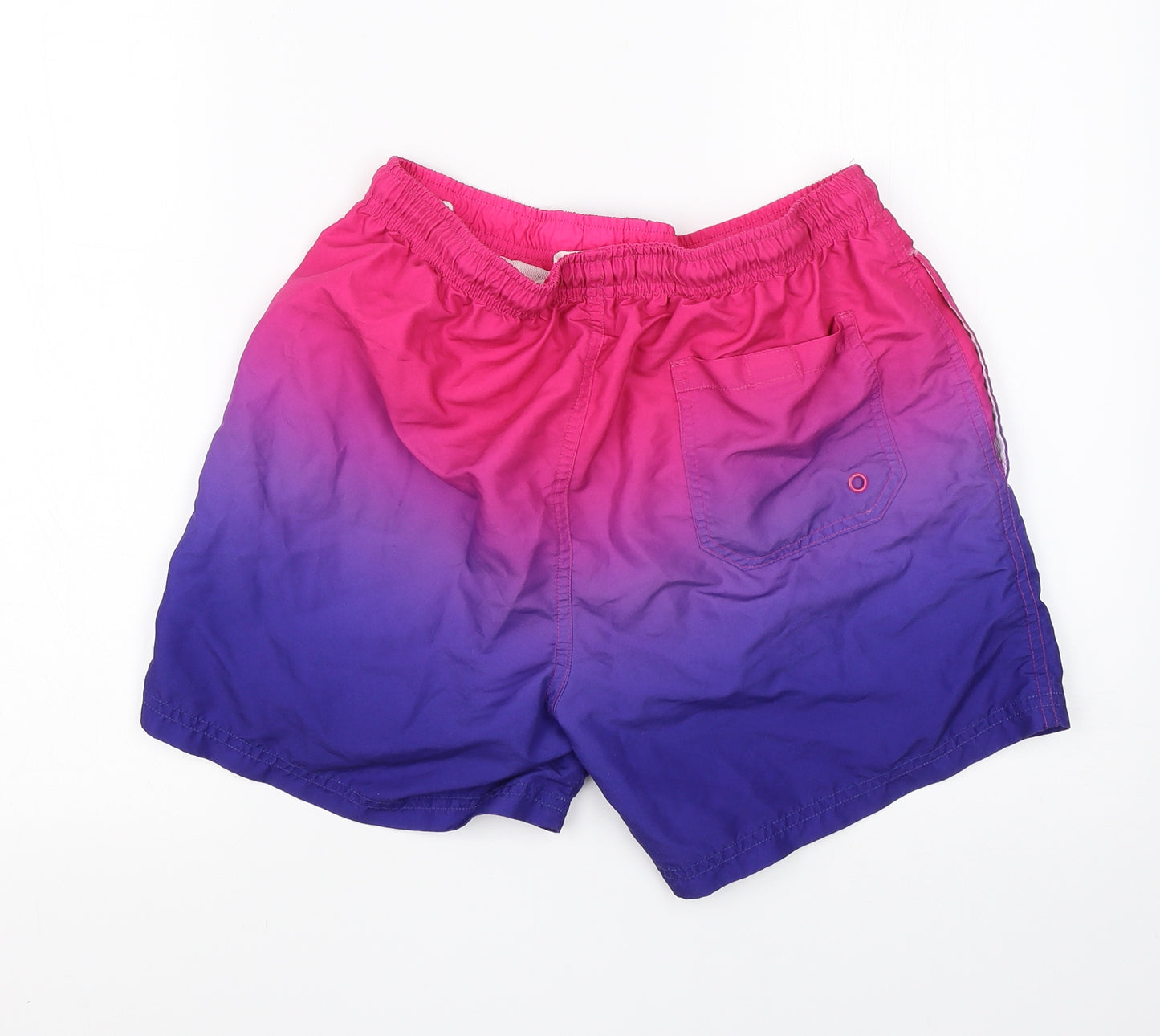 Primark Mens Pink  Polyester Athletic Shorts Size S  Regular  - swim trunks