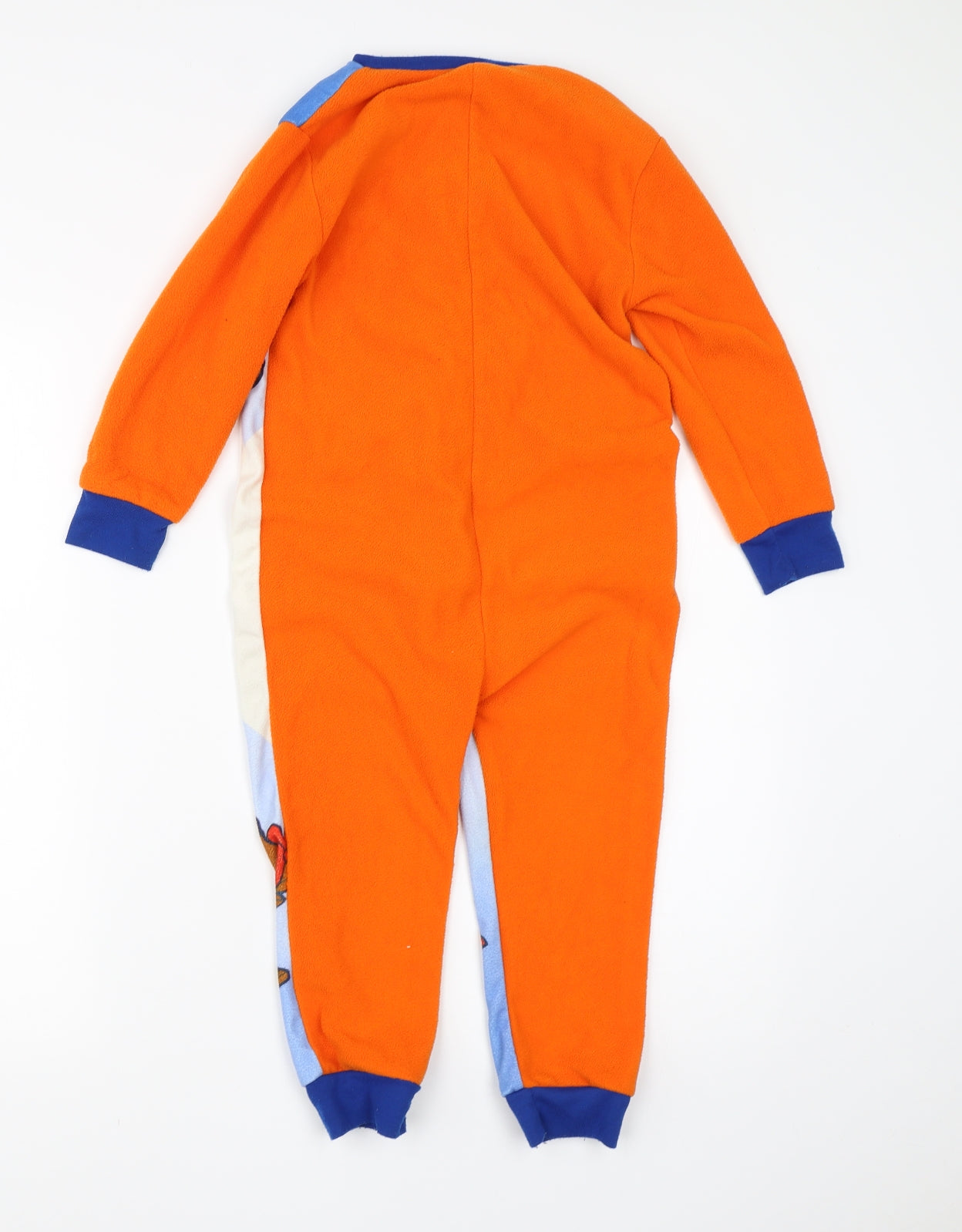Disney Boys Orange  Polyester  One Piece Size 5-6 Years  Zip - toy story