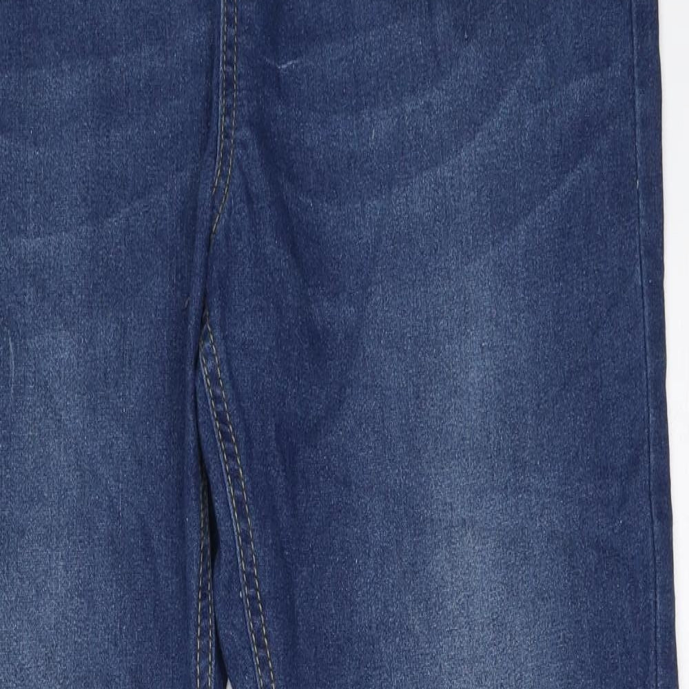 Livergy Mens Blue  Cotton Straight Jeans Size 36 L30 in Regular