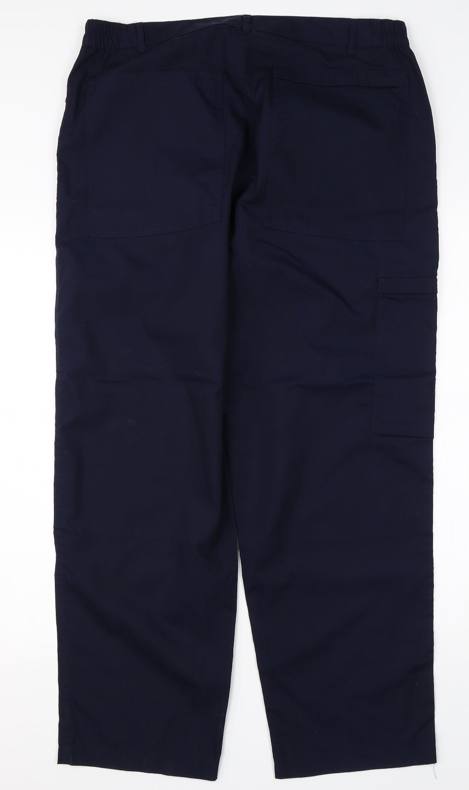 Regatta Mens Blue  Polyester Cargo Trousers Size 36 L30 in Regular