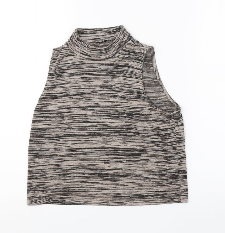 Atmosphere Womens Brown  Viscose Basic Tank Size 14 Halter