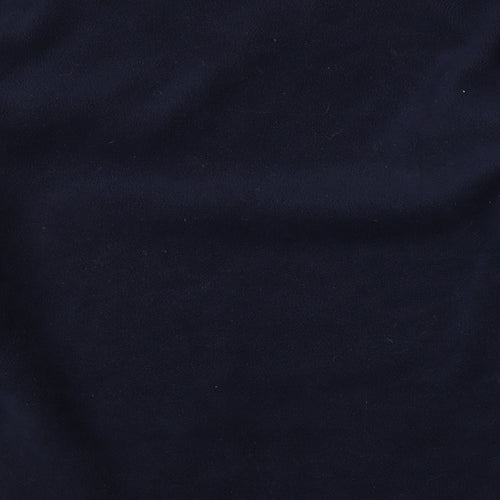 Highpoint Mens Blue V-Neck  Polyester Pullover Jumper Size L