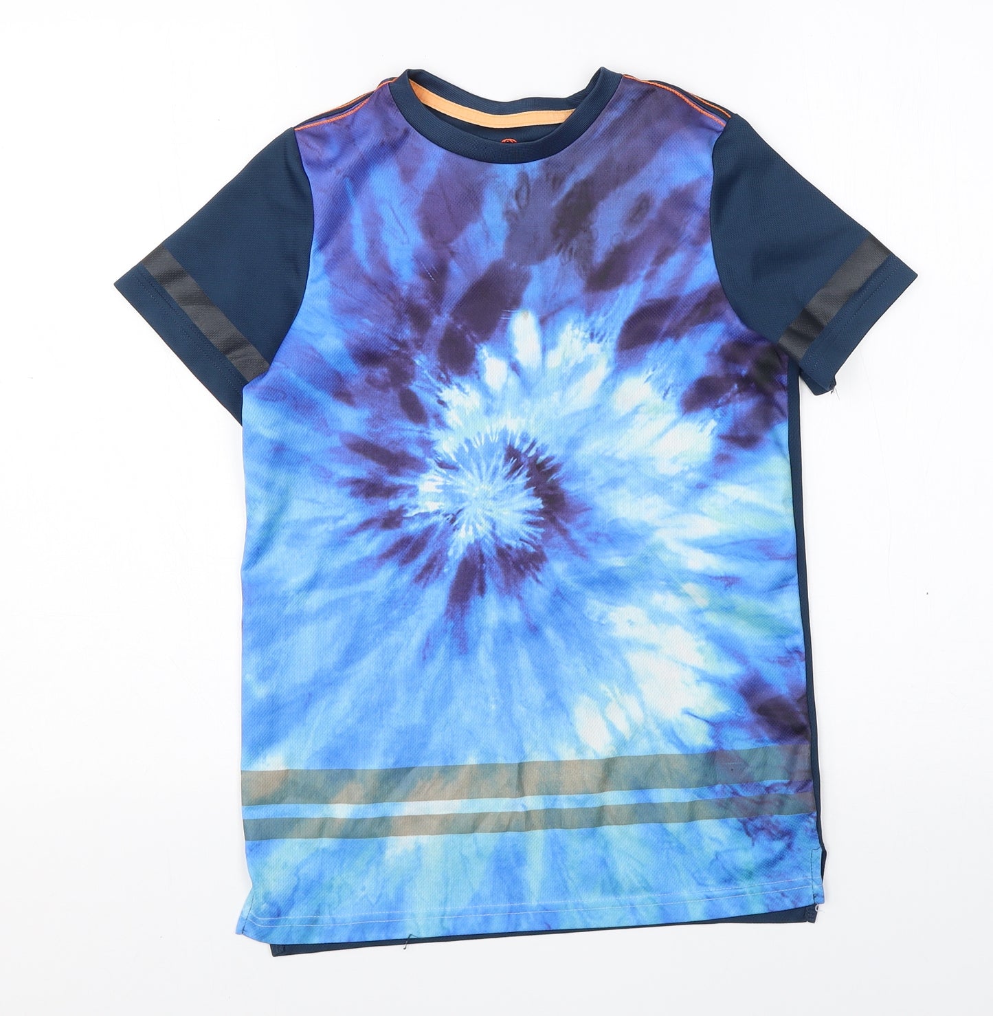 F&F Boys Multicoloured  Polyester Basic T-Shirt Size 9-10 Years Round Neck