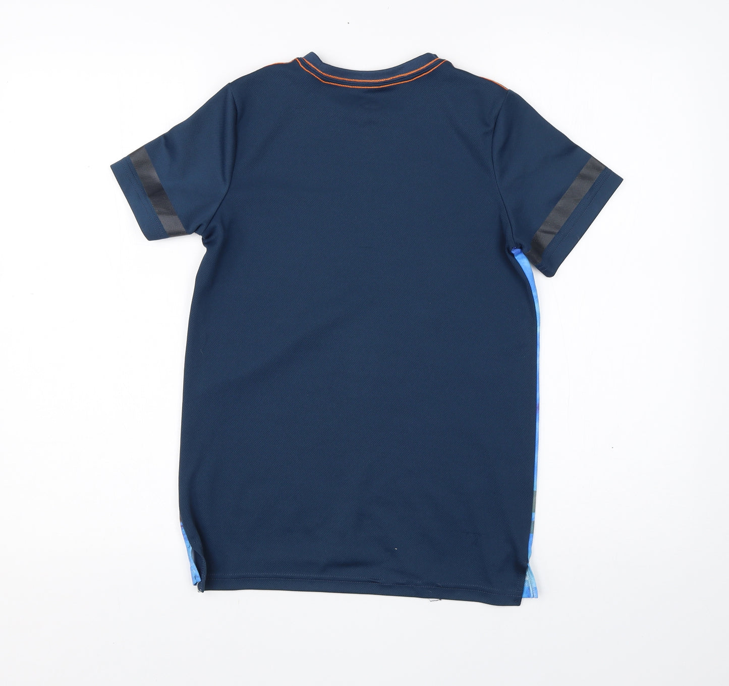 F&F Boys Multicoloured  Polyester Basic T-Shirt Size 9-10 Years Round Neck