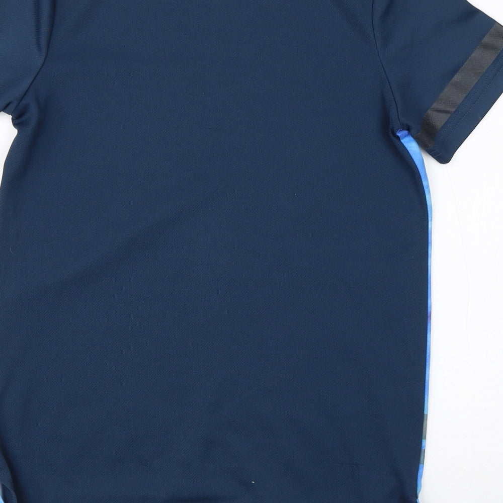 F&F Boys Multicoloured  Polyester Basic T-Shirt Size 9-10 Years Round Neck