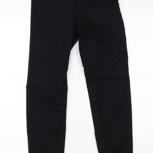 New Look Womens Black  Cotton Jegging Jeans Size 4 L24 in Regular