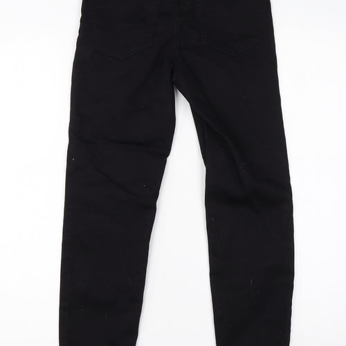 New Look Womens Black  Cotton Jegging Jeans Size 4 L24 in Regular