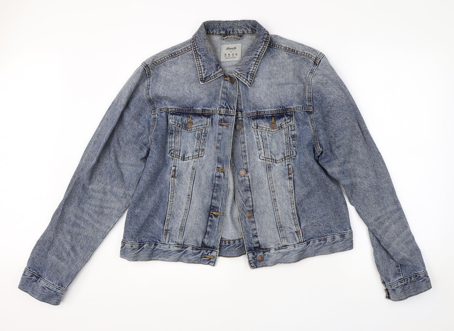 Denim Co Womens Blue   Jacket  Size 18