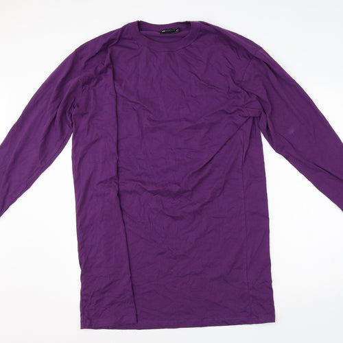 ASOS Womens Purple  Cotton  Pyjama Top Size 8