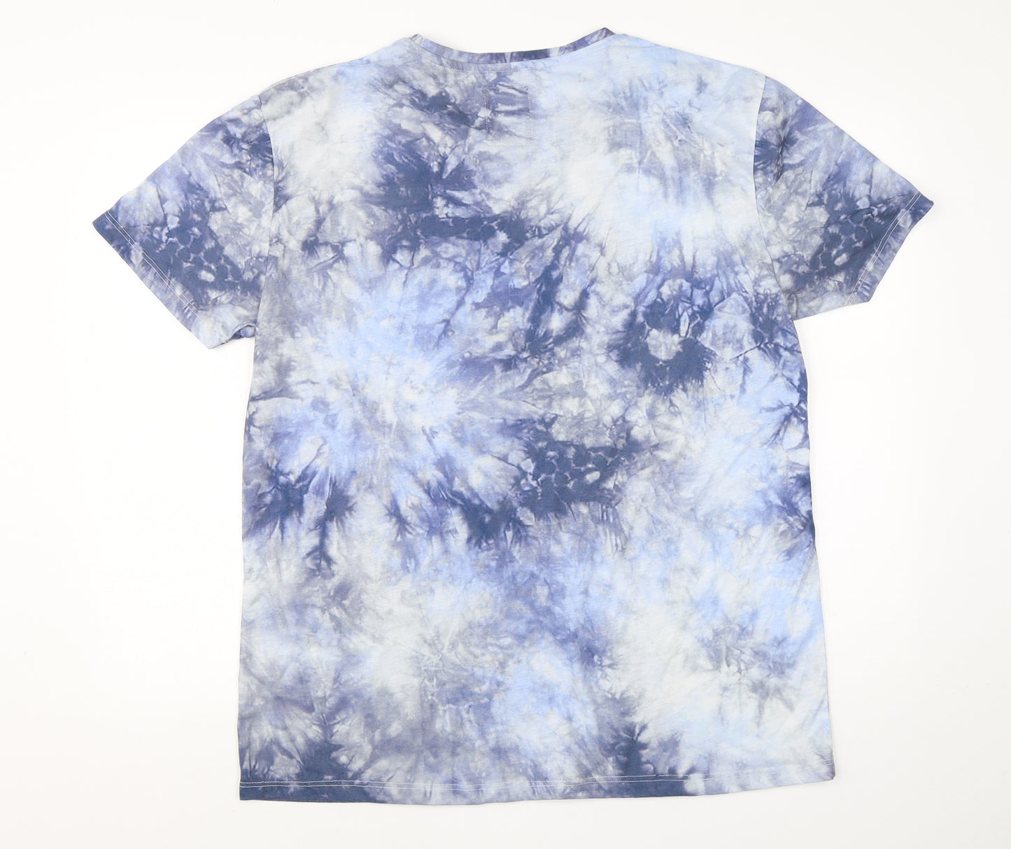 Peacocks Mens Blue  Polyester  T-Shirt Size 2XL Round Neck