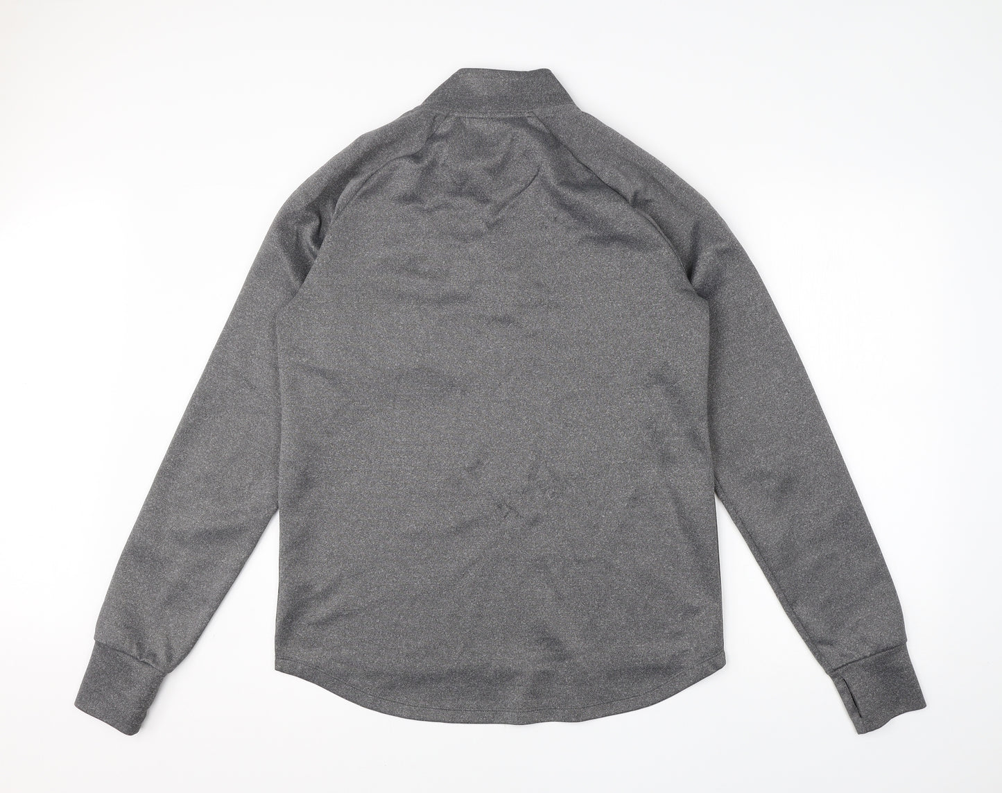 Preworn Womens Grey High Neck  Polyester Pullover Jumper Size XL