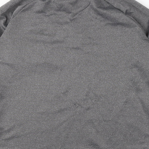 Preworn Womens Grey High Neck  Polyester Pullover Jumper Size XL