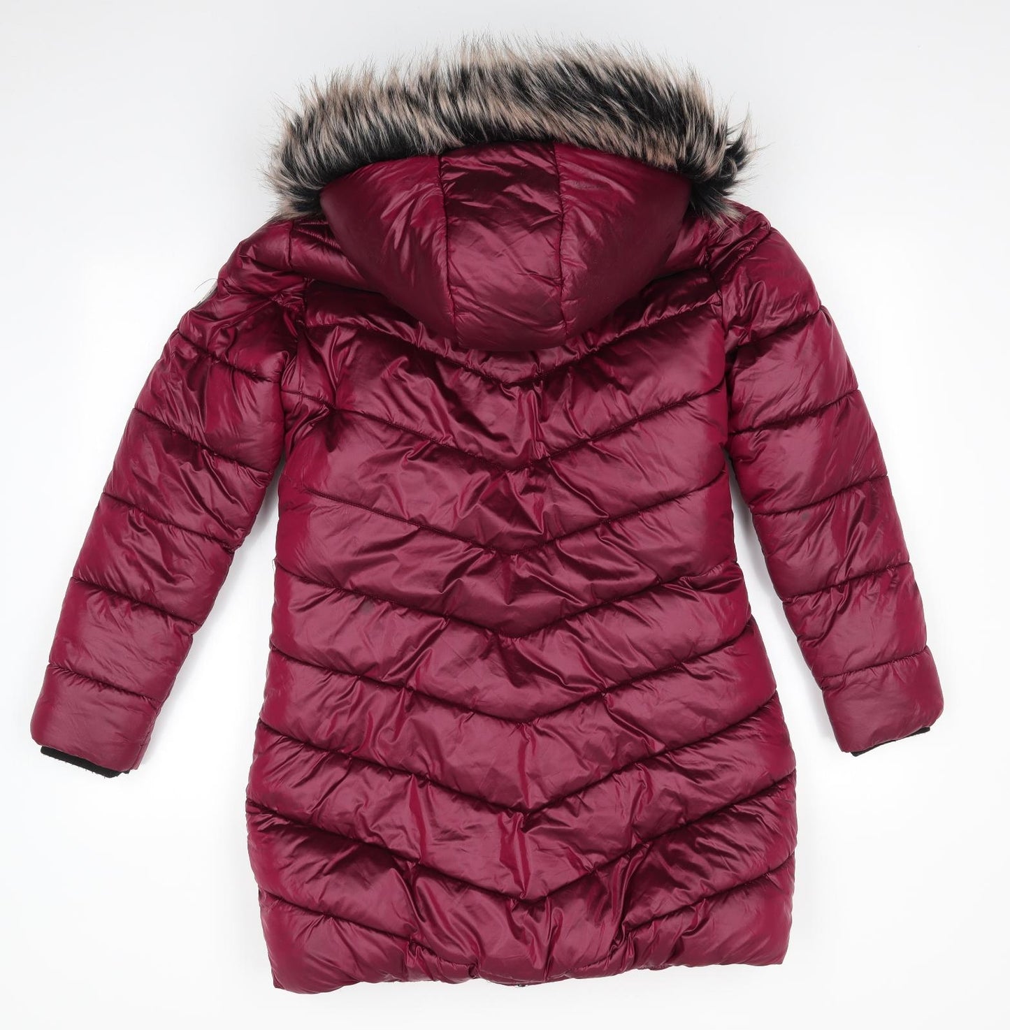 NEXT Girls Red   Parka Coat Size 13 Years