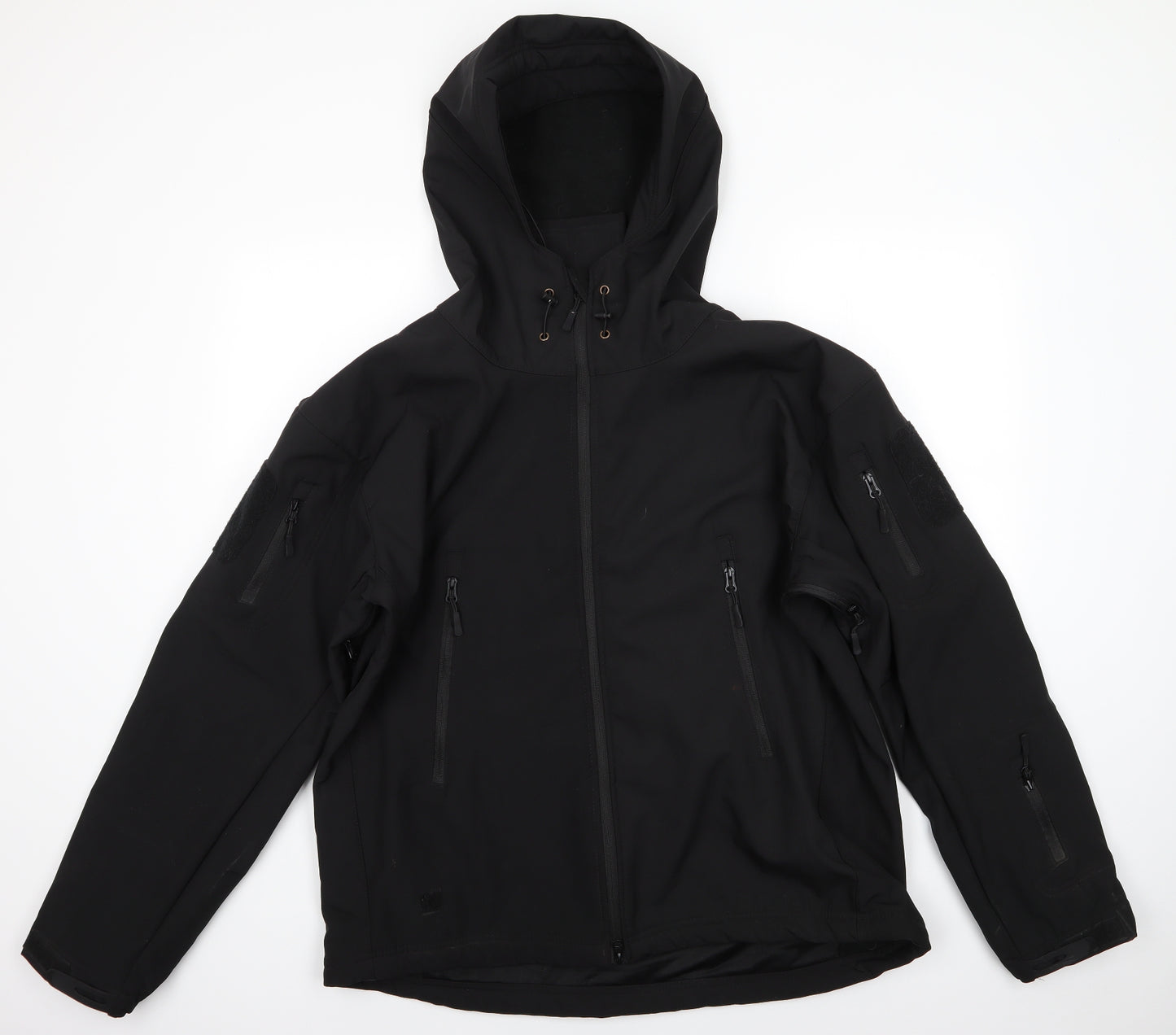 Mens Mens Black   Anorak Coat Size 3XL