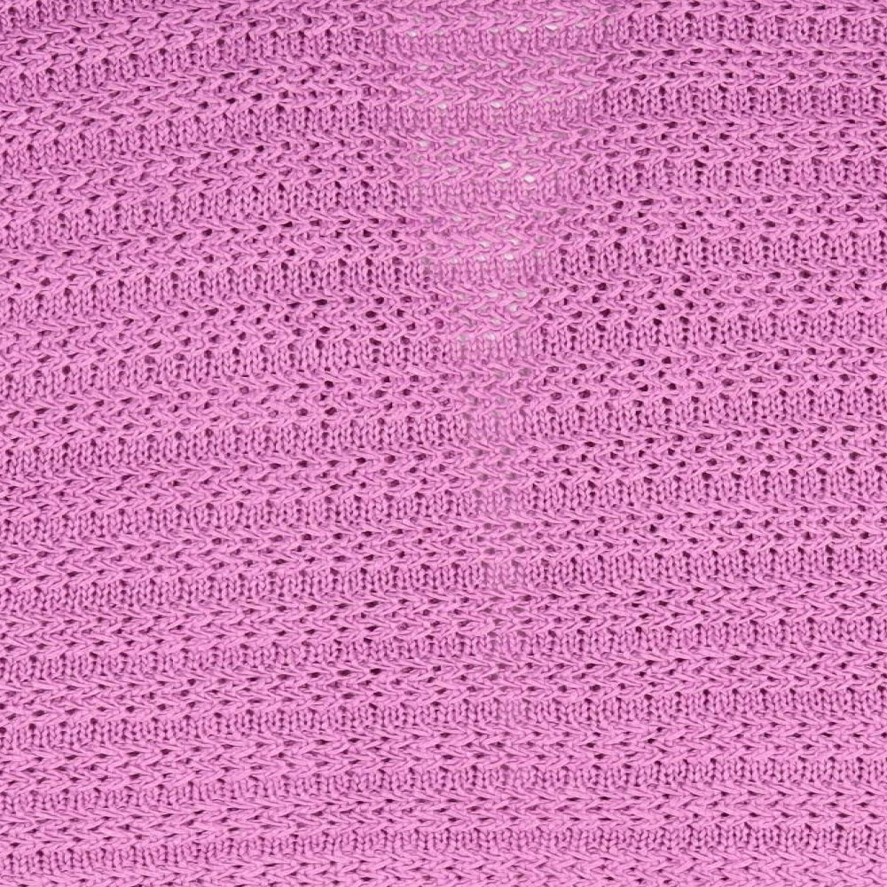 NEXT Womens Pink V-Neck  Acrylic Cardigan Jumper Size M   - Open knit
