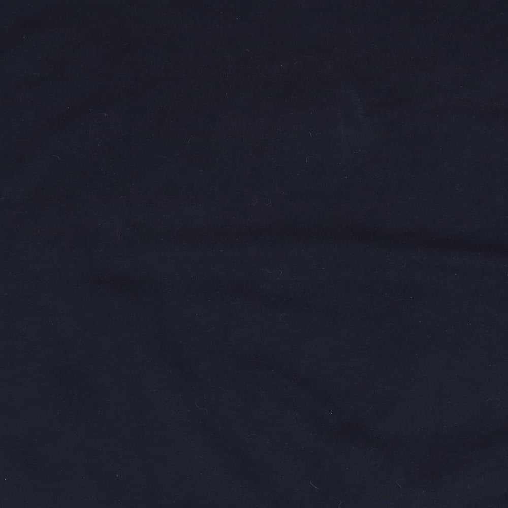 V by Very Mens Blue  Cotton Henley Sweatshirt Size 3XL   - Navy blue