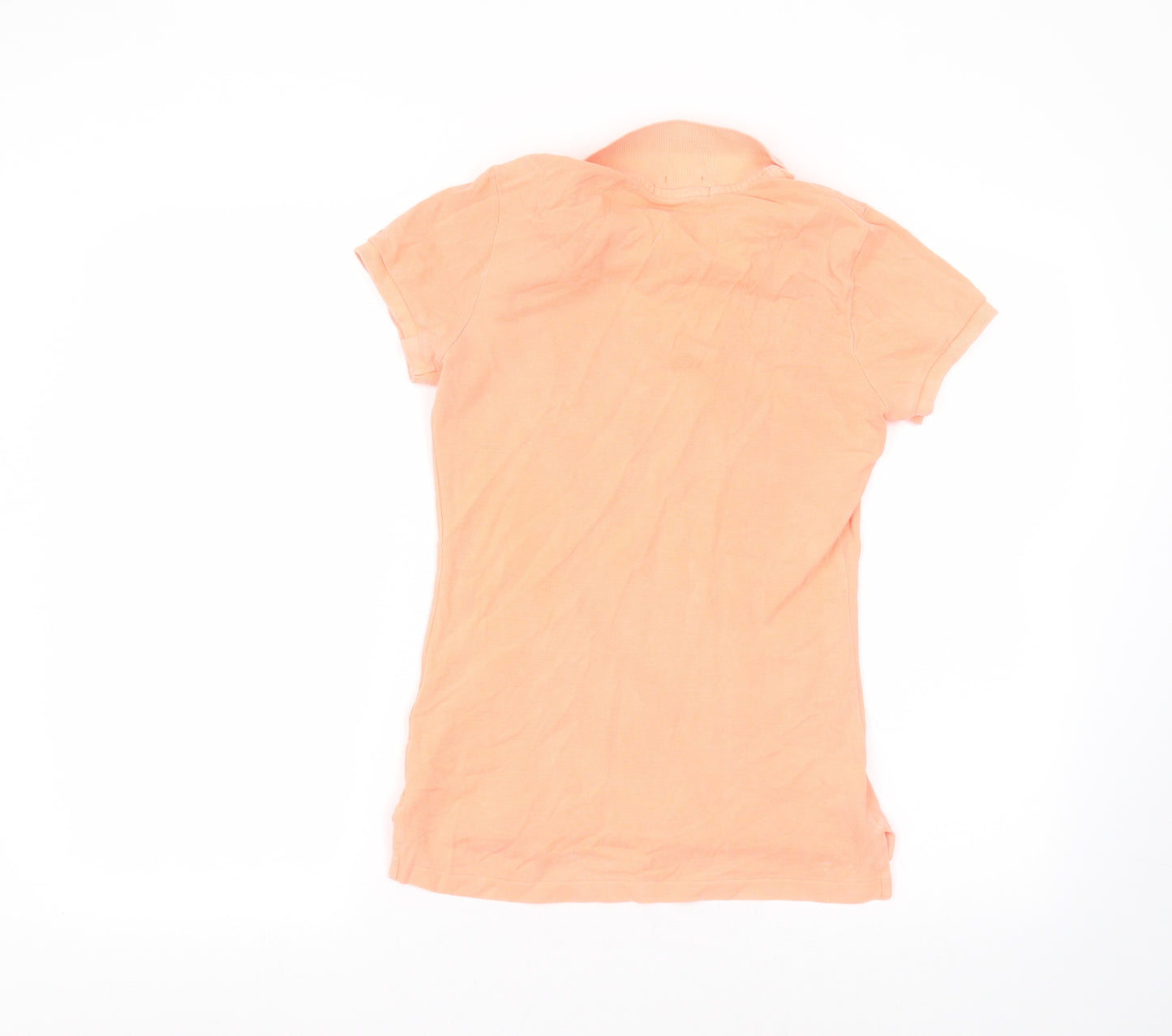 Polo Ralph Lauren Mens Orange  Cotton  Polo Size XS Collared