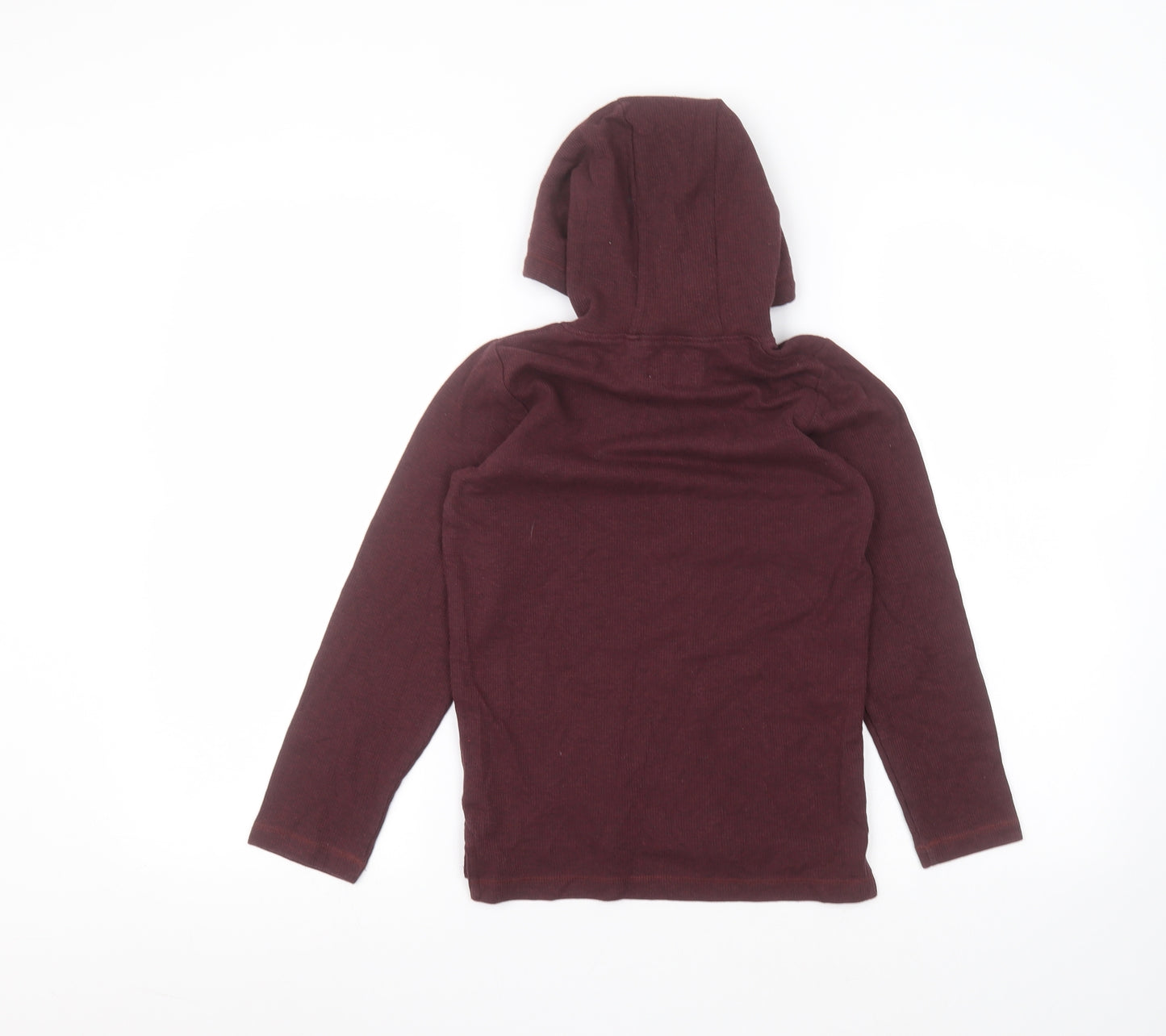NEXT Boys Red  Cotton Pullover Hoodie Size 8 Years