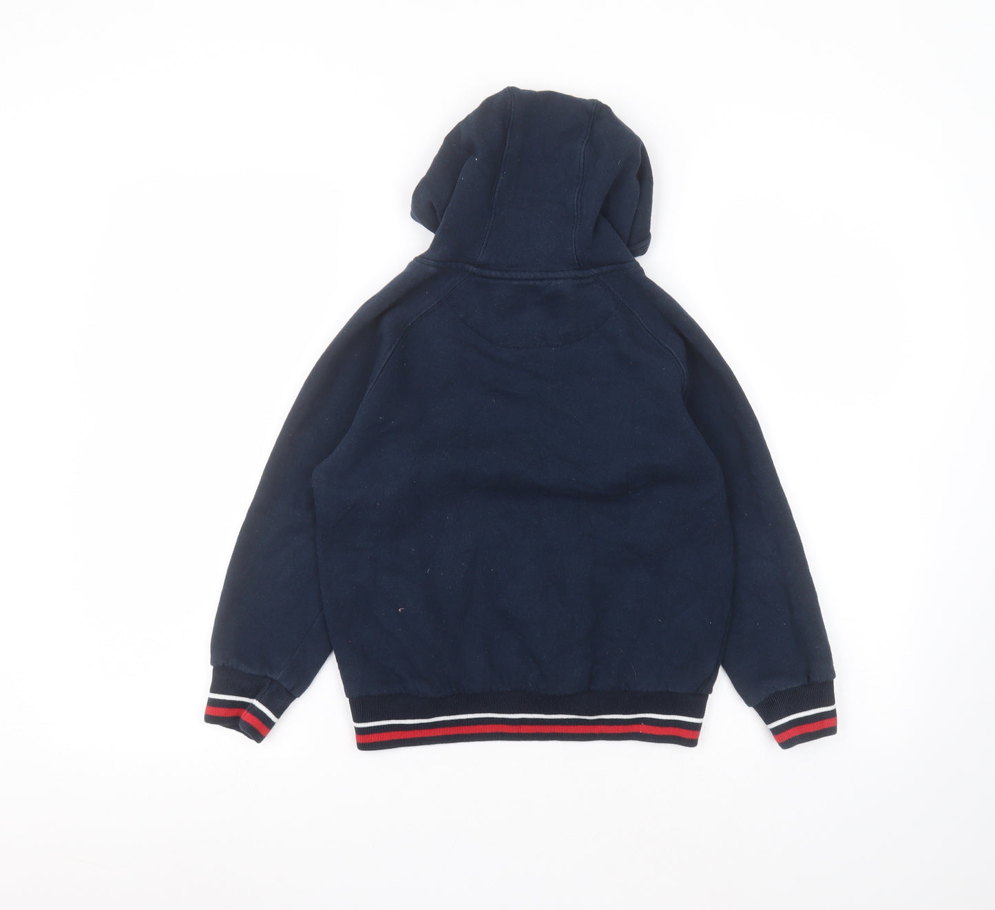 England rugby Boys Blue  Cotton Pullover Hoodie Size 9-10 Years