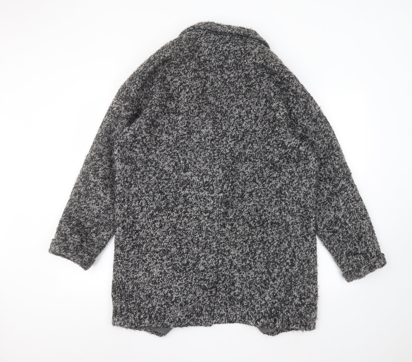 NEXT Womens Grey   Overcoat Coat Size 14