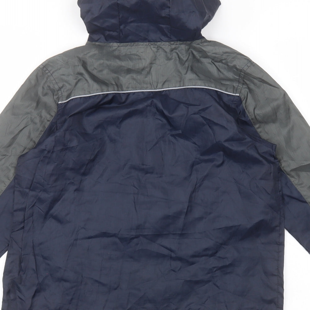 back to school Boys Blue   Rain Coat Coat Size S