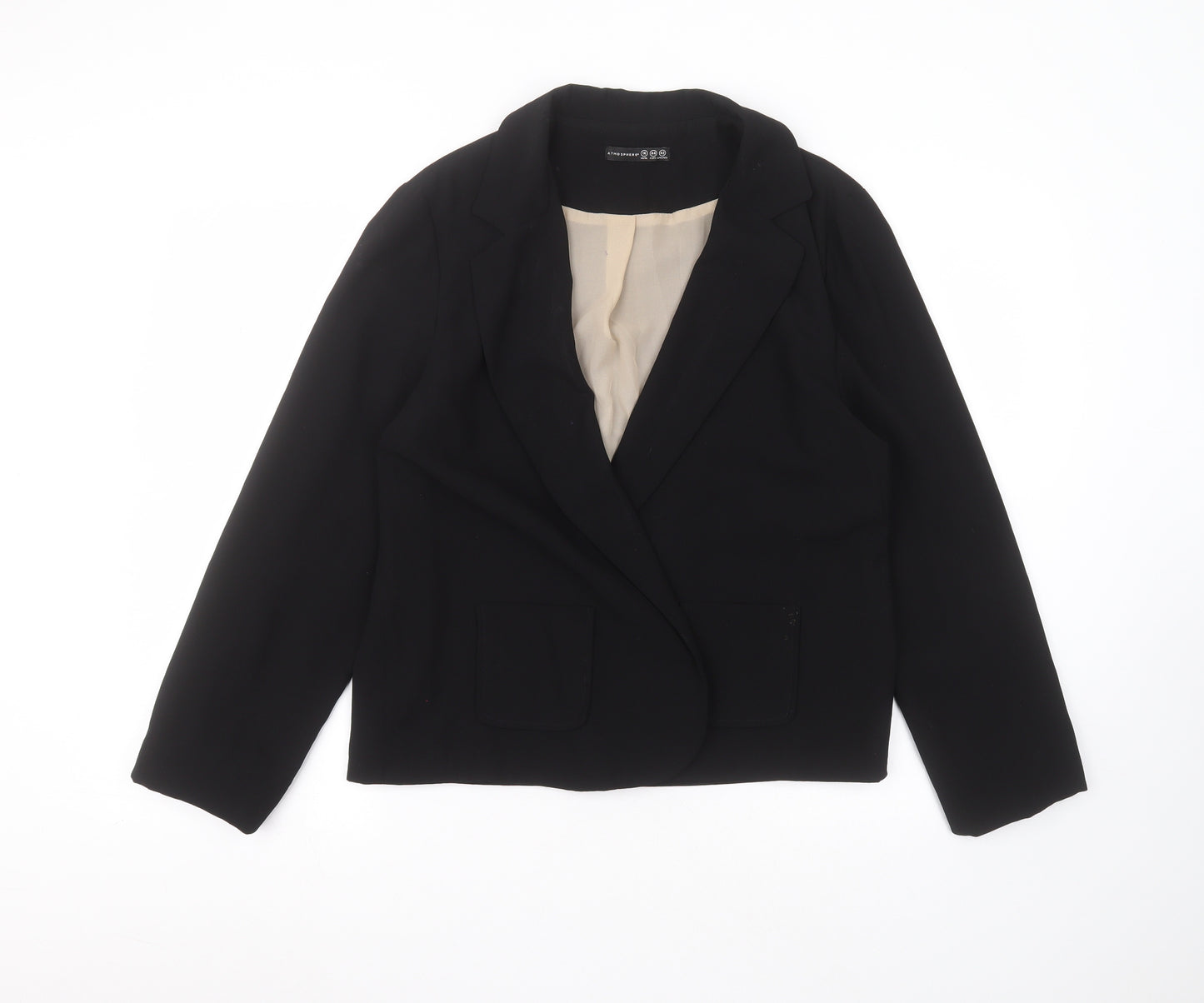 Atmosphere Womens Black   Jacket  Size 16