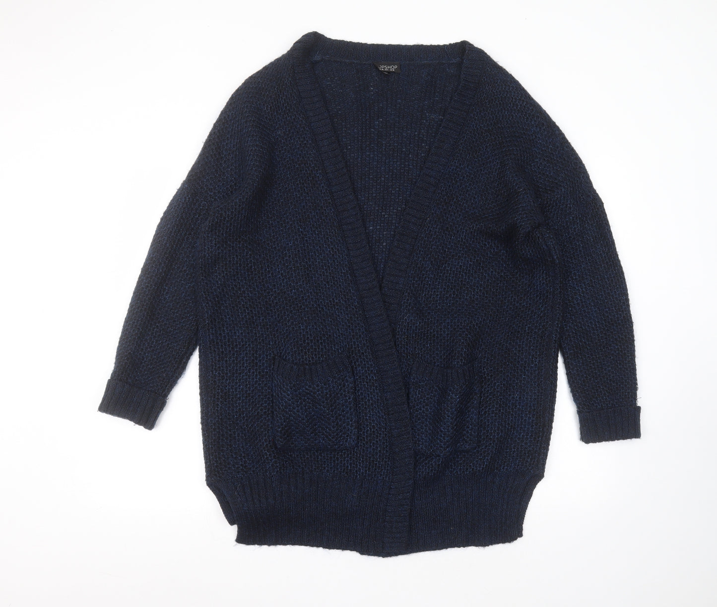 Topshop Womens Blue   Jacket Coatigan Size 10