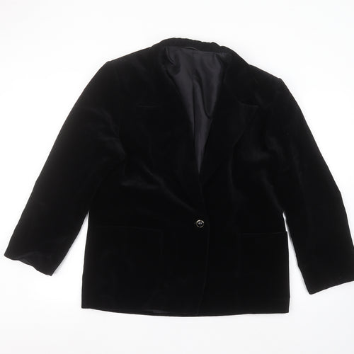 House of Fraser Womens Black   Jacket  Size 14
