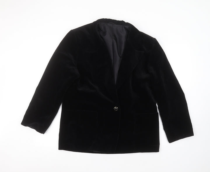House of Fraser Womens Black   Jacket  Size 14