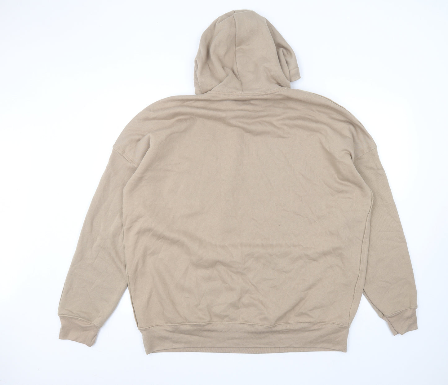 belle + cavas Womens Brown  Cotton Pullover Hoodie Size L
