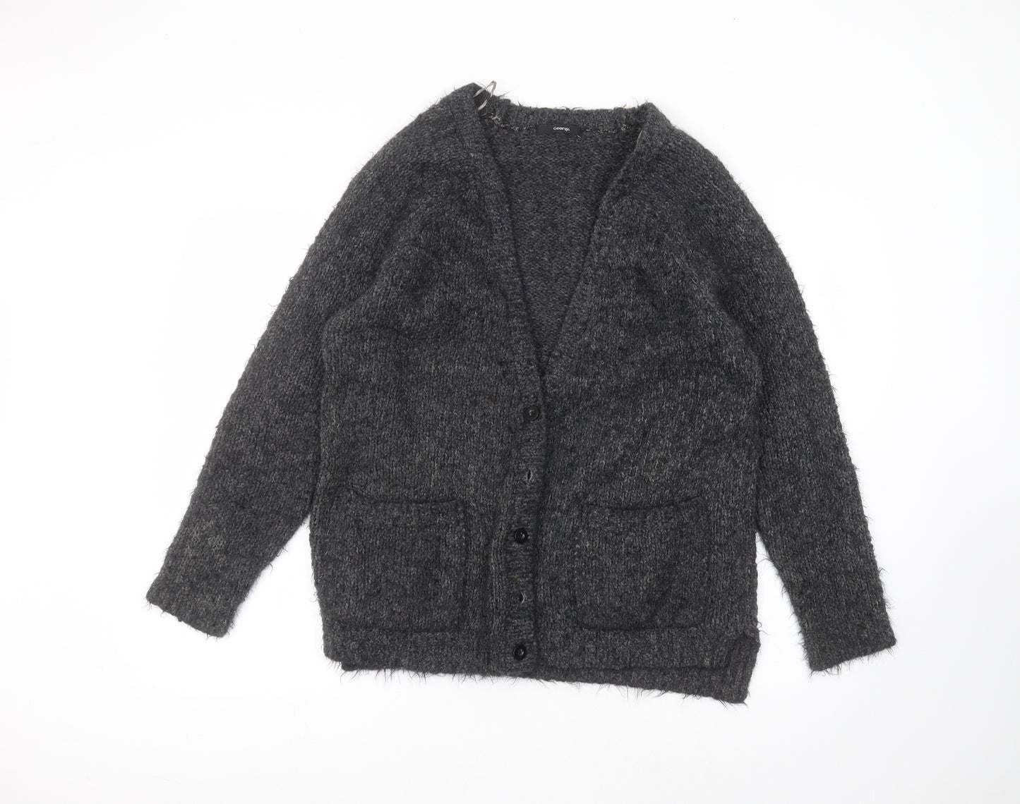 George Womens Black   Jacket Coatigan Size 10