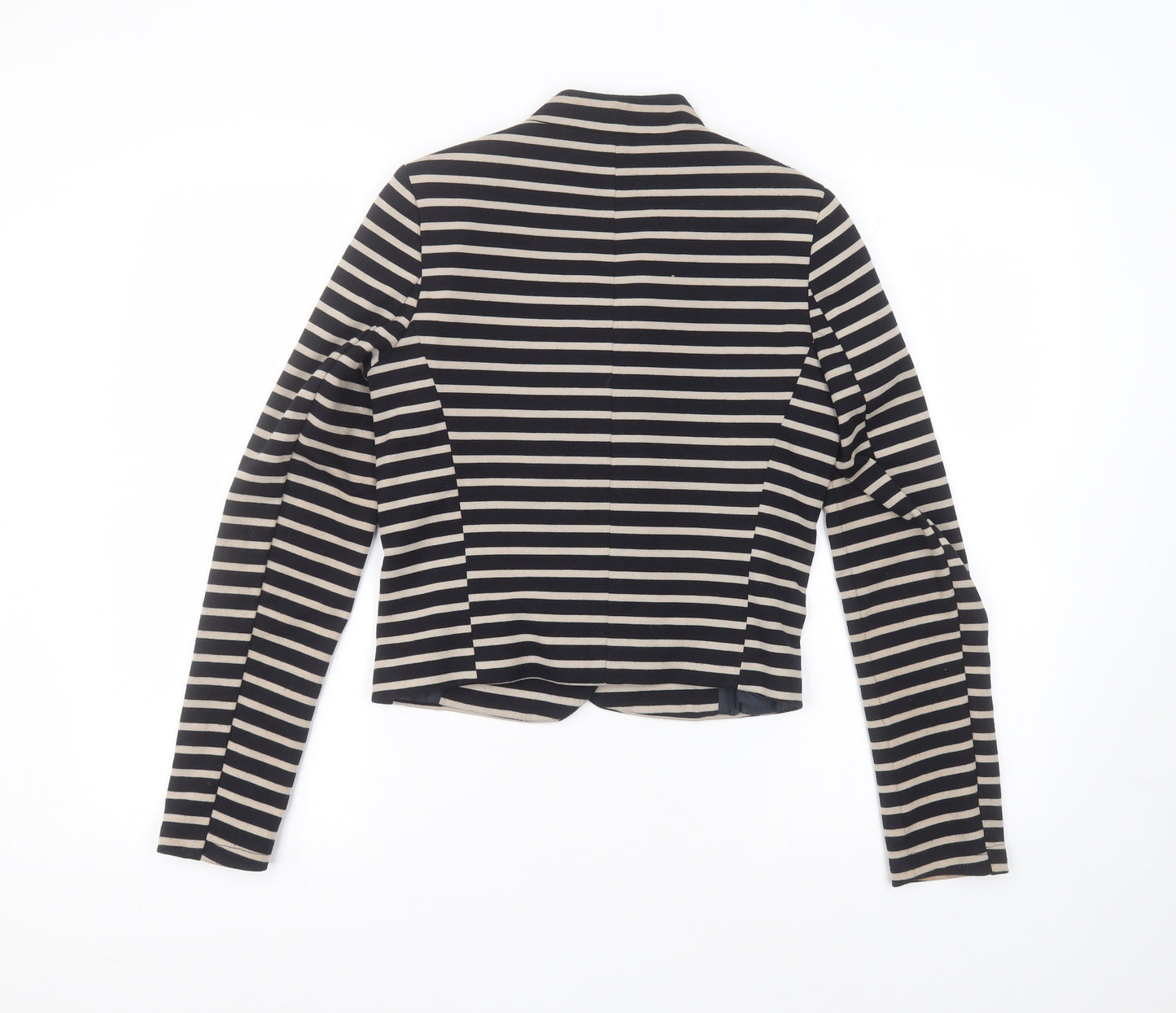 Dorothy Perkins Womens Beige Striped  Jacket  Size 6