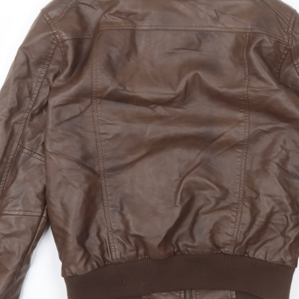 Cedar Wood State Womens Brown   Jacket  Size XS