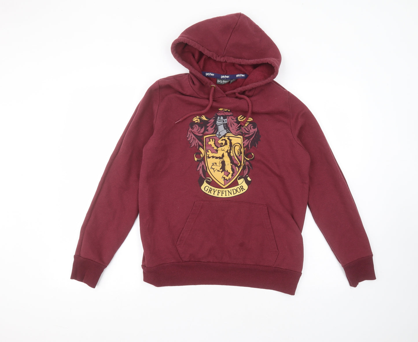 Primark Womens Red  Polyester Pullover Hoodie Size M   - harry potter