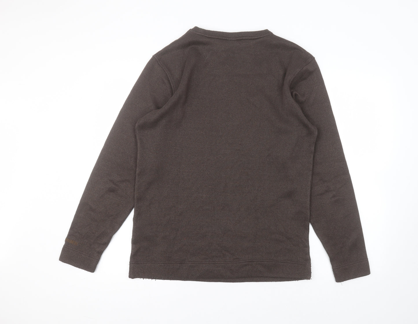 Craghoppers Womens Brown Round Neck  Polyester Pullover Jumper Size M