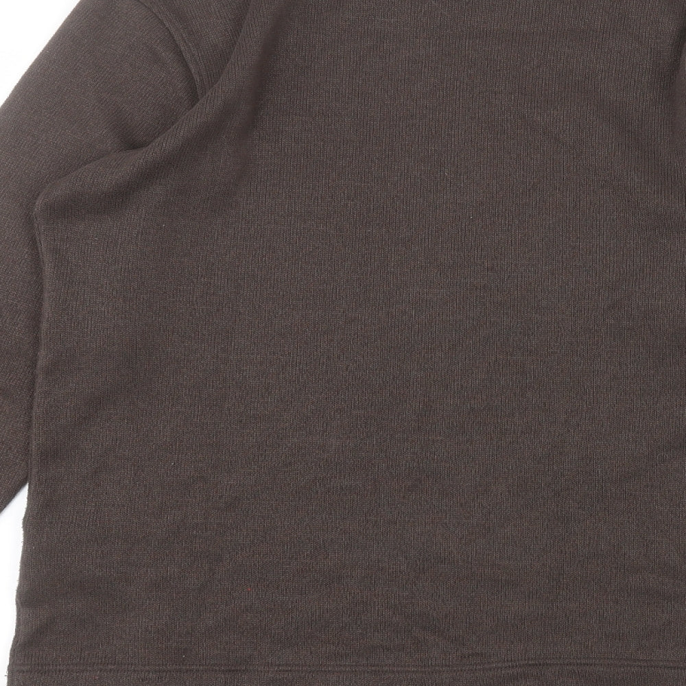 Craghoppers Womens Brown Round Neck  Polyester Pullover Jumper Size M
